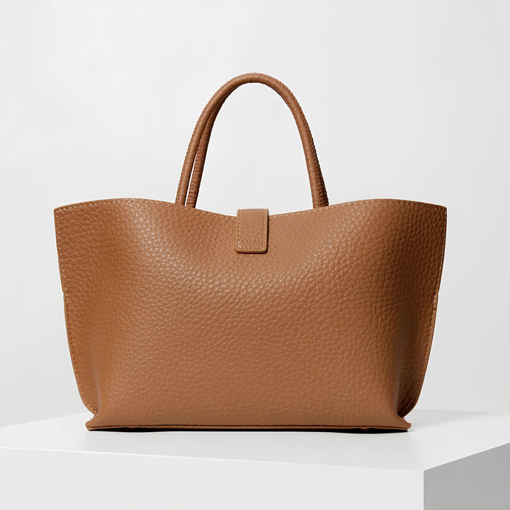 Vellicia Leren Carryall Tote