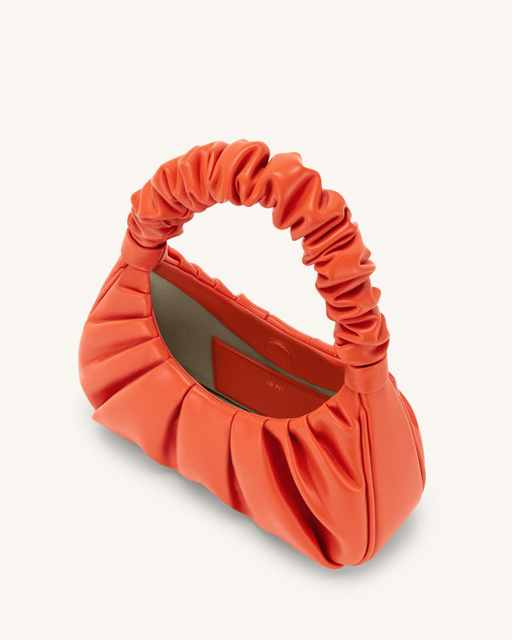 Ghabbi Ruched Hobo Handtas