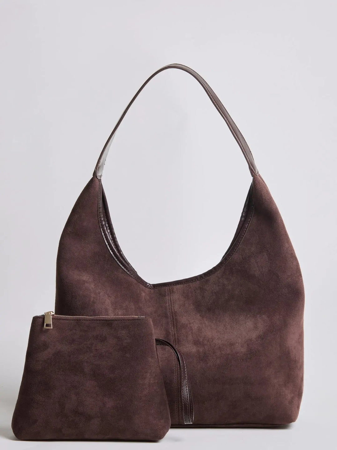 Suede Daily Leather Tote