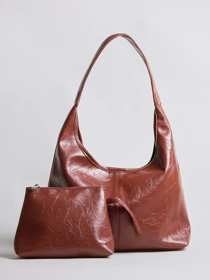 Scarlett Distressed Leather Tote