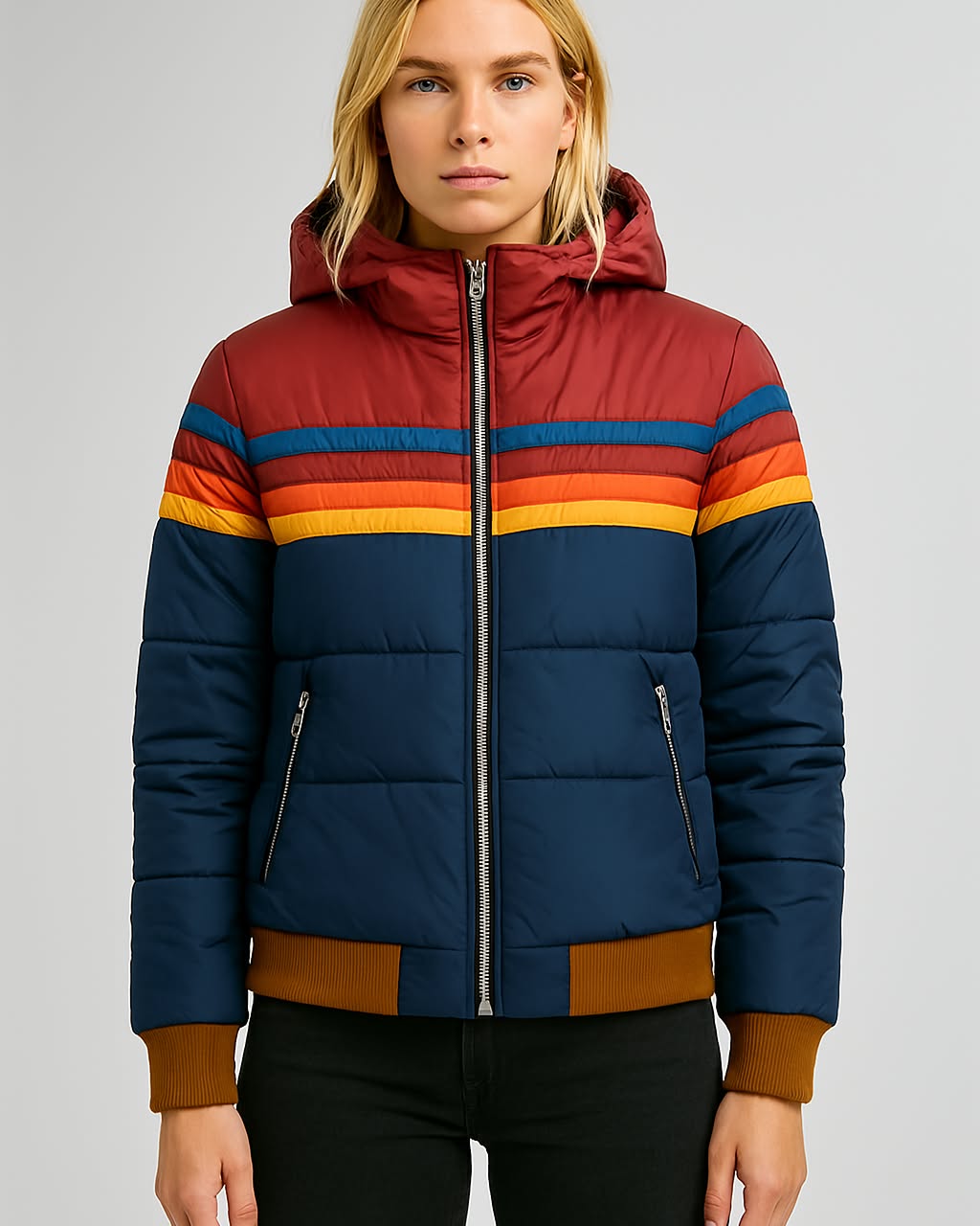 Ciara Rainbow Waterdichte Puffer