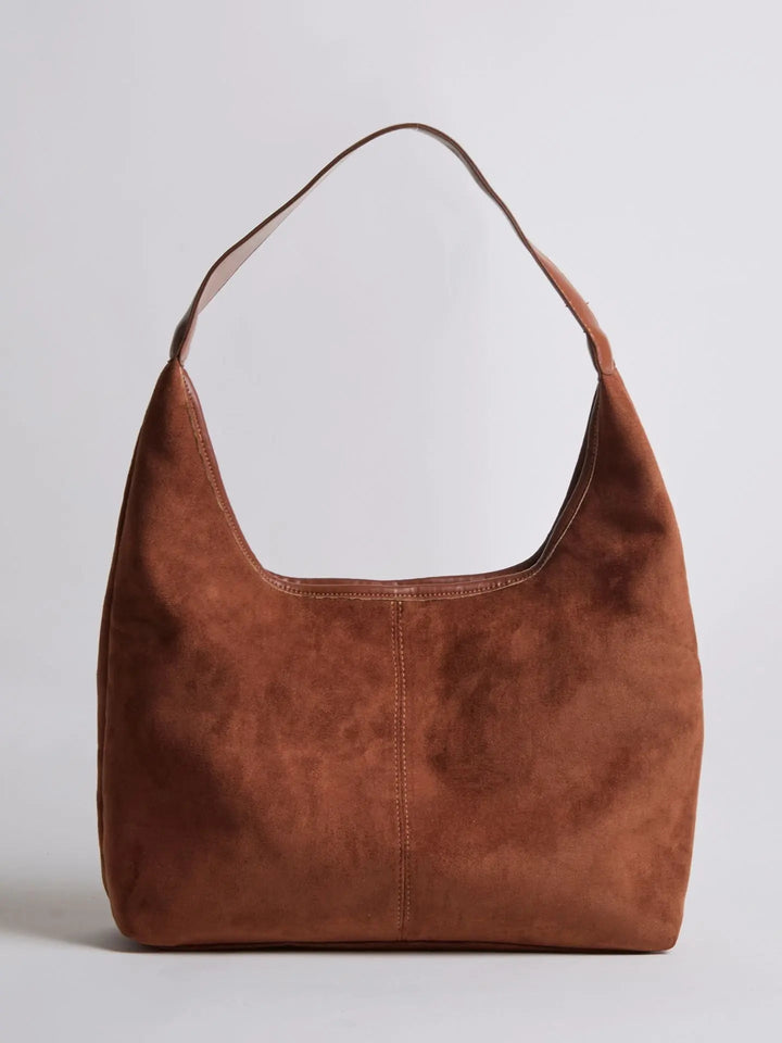Suede Daily Leather Tote