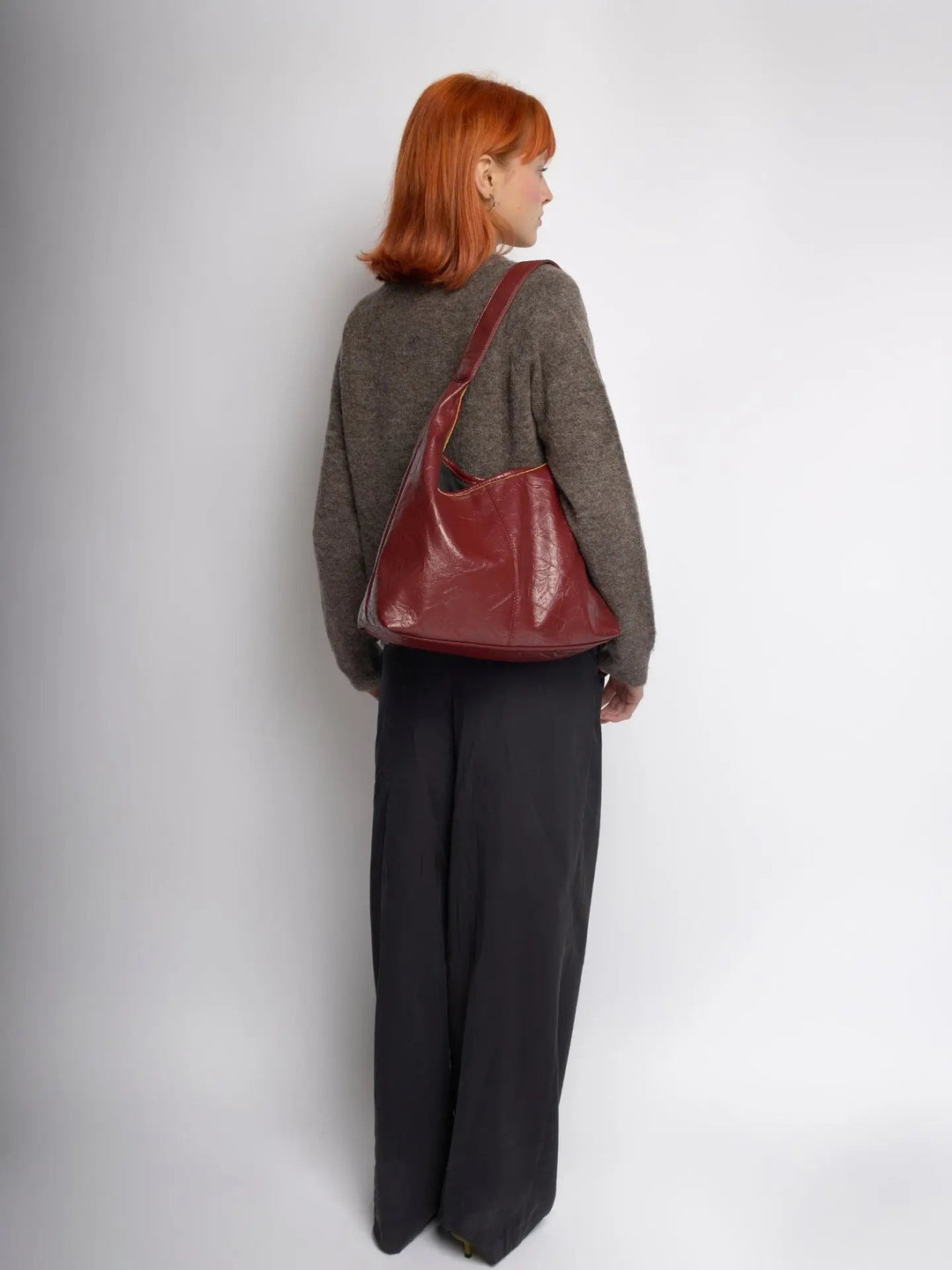 Scarlett Distressed Leather Tote