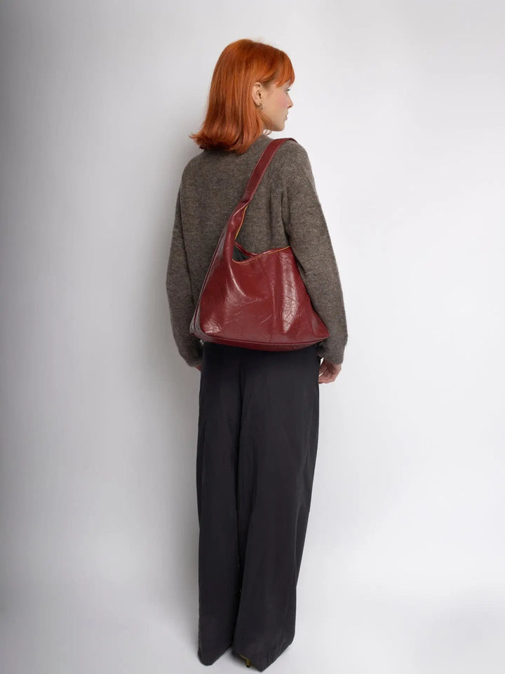 Scarlett Distressed Leather Tote