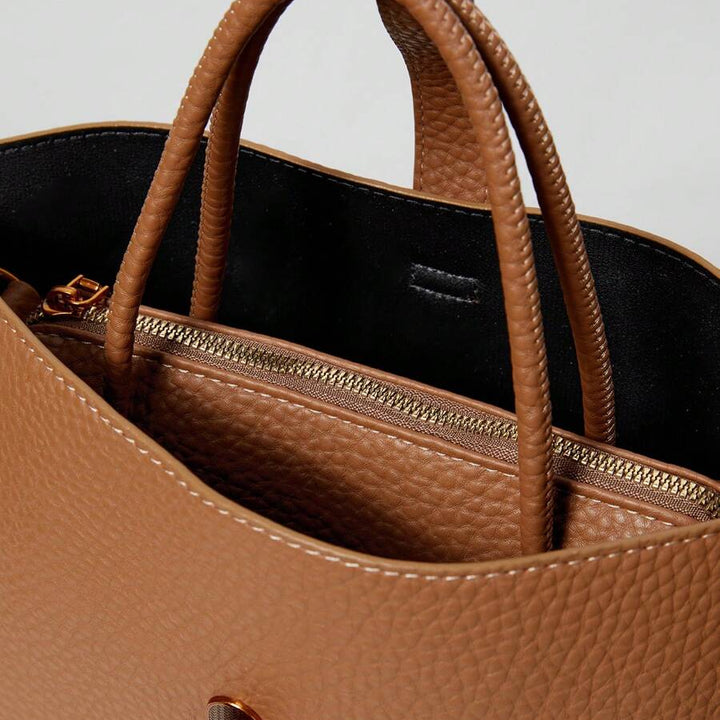 Vellicia Leren Carryall Tote