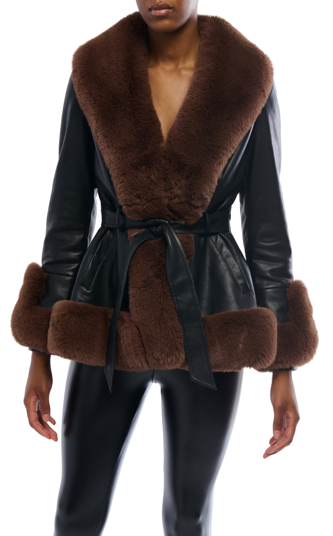 Kenzi Faux Fur Winterjas