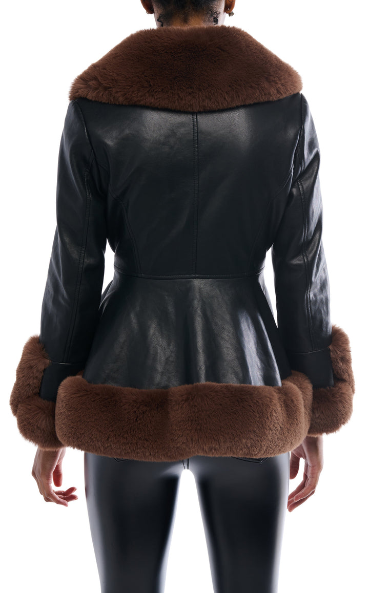 Kenzi Faux Fur Winterjas