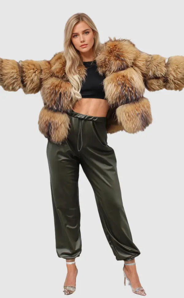 Donna Faux Fur Winterjas