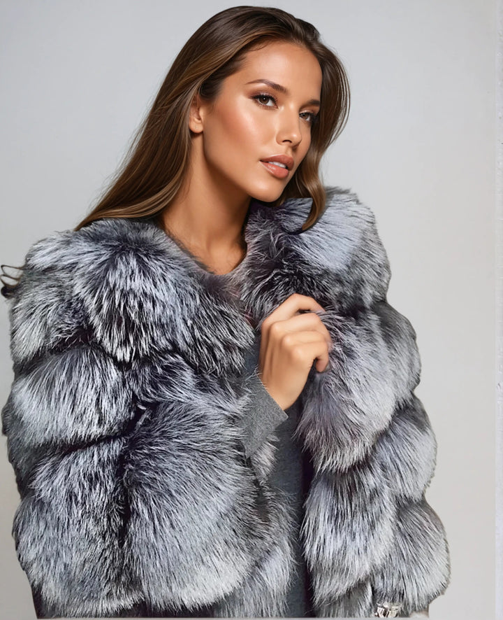 Donna Faux Fur Winterjas