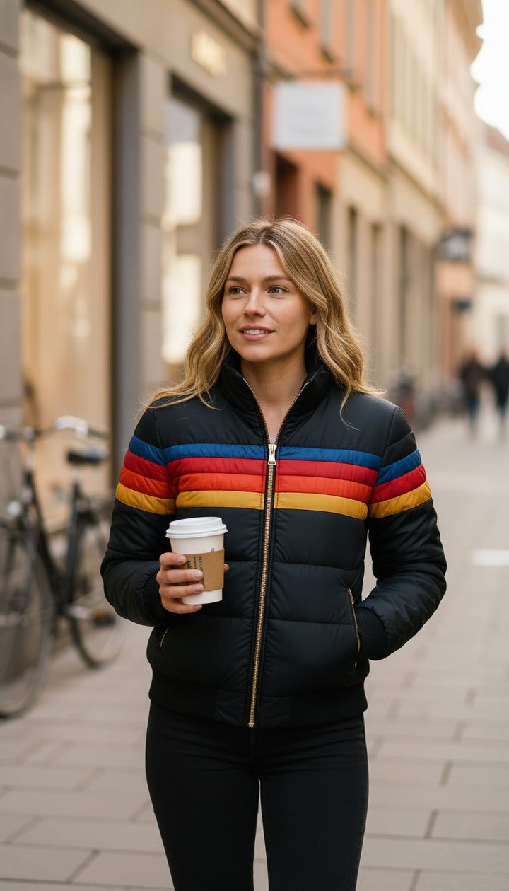 Ciara Rainbow Waterdichte Puffer