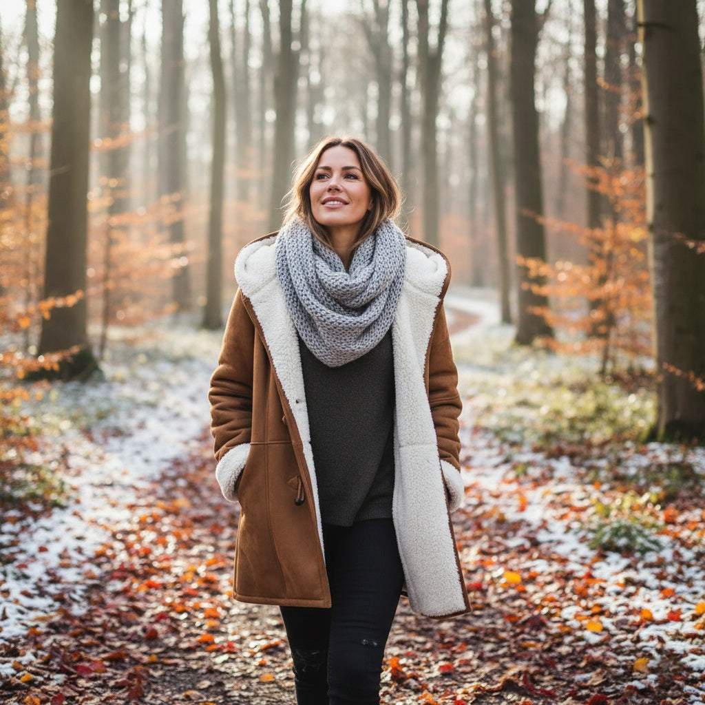 Chiara Winterjas met capuchon