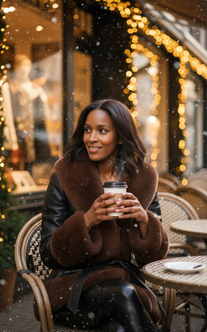 Kenzi Faux Fur Winterjas