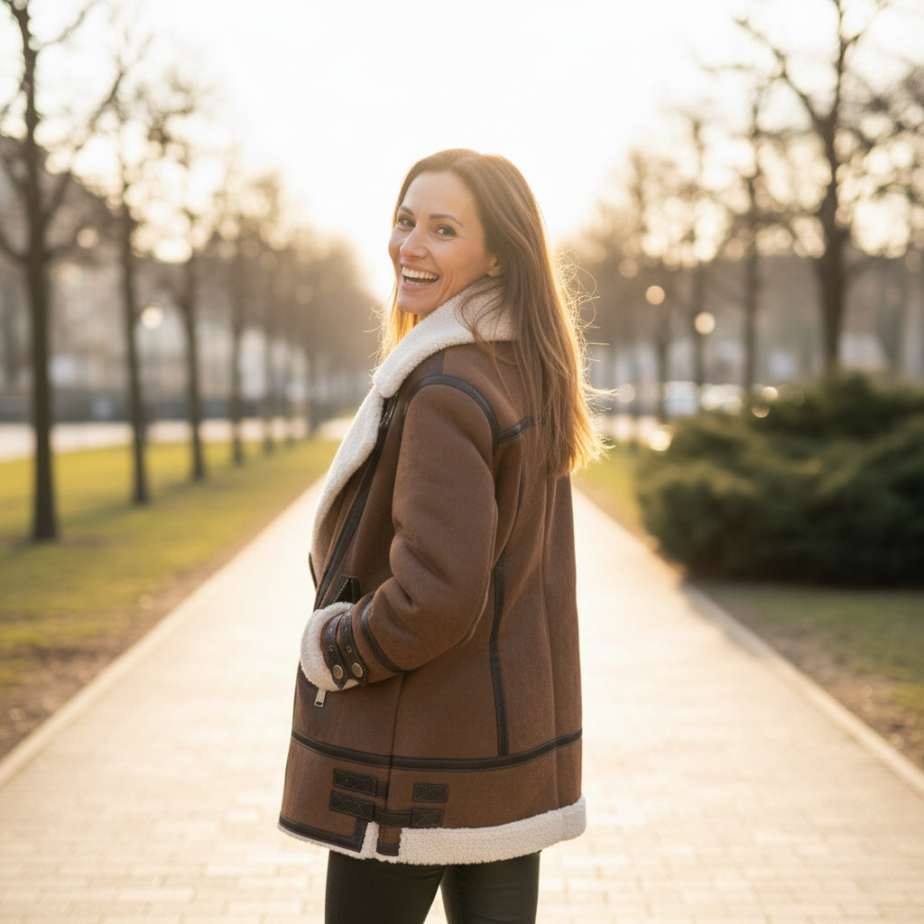 Aviator Fleece Winterjas