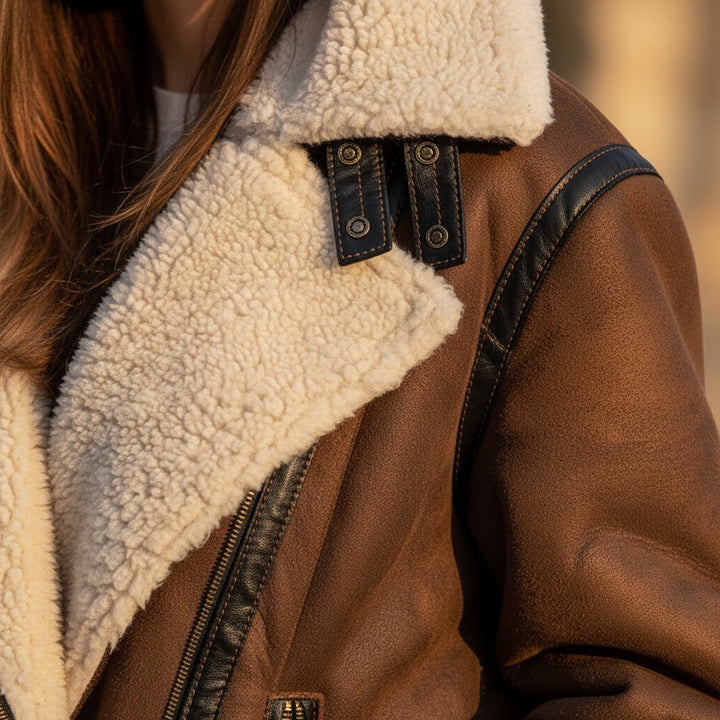 Aviator Fleece Winterjas