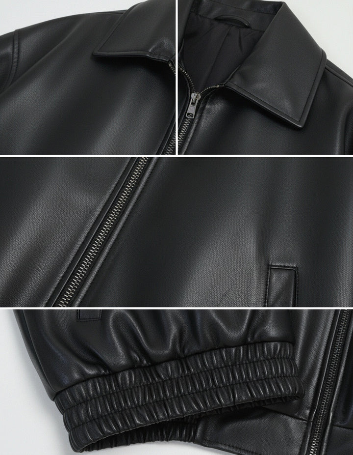 Sophia Oversized Leren Jas