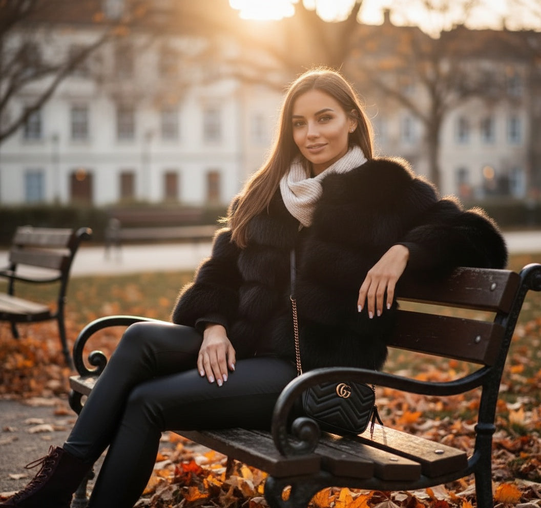 Lauren Faux Fur Winterjas