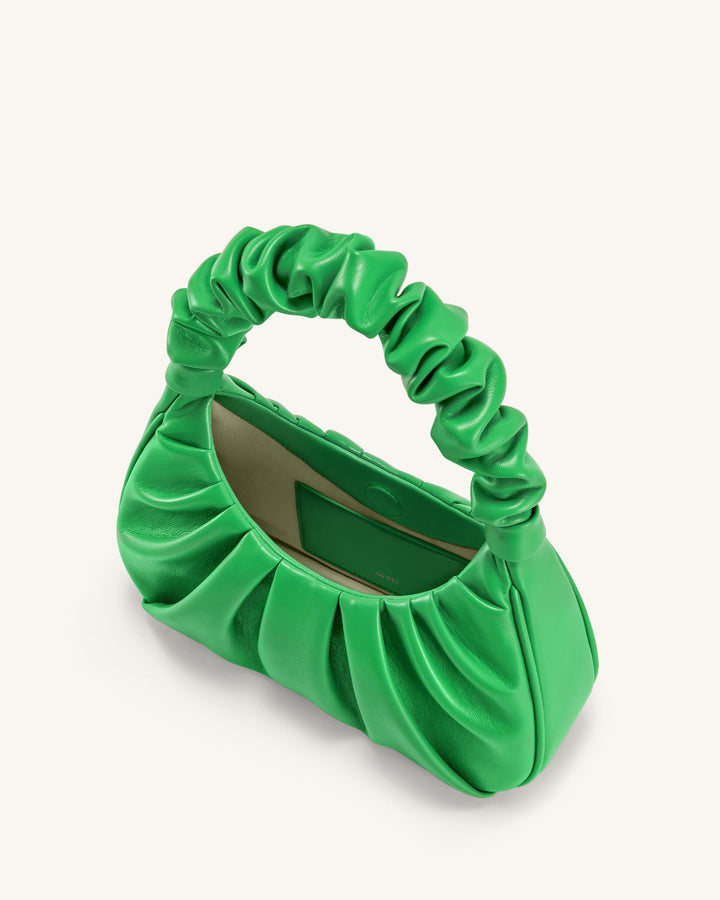 Ghabbi Ruched Hobo Handtas