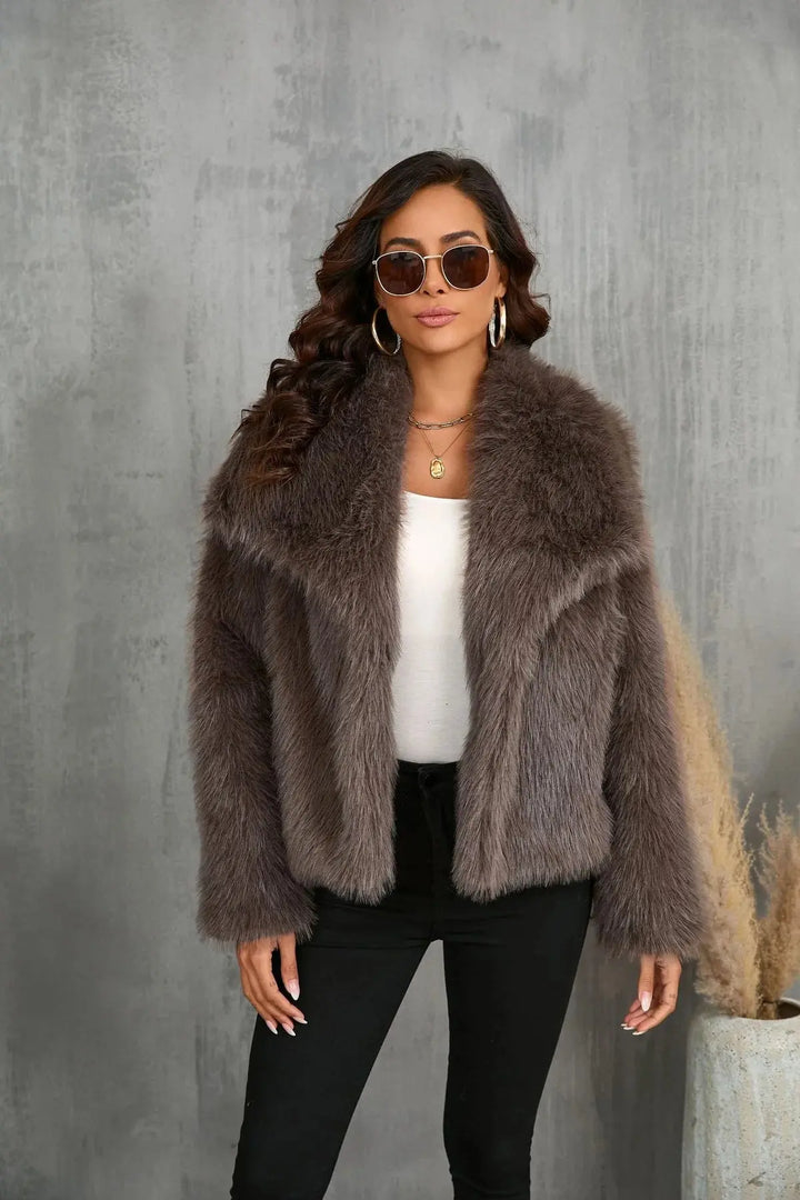 Macy Faux Fur Winterjas