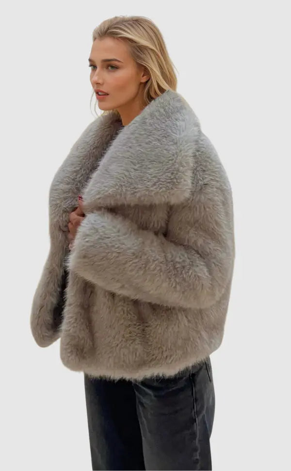 Macy Faux Fur Winterjas