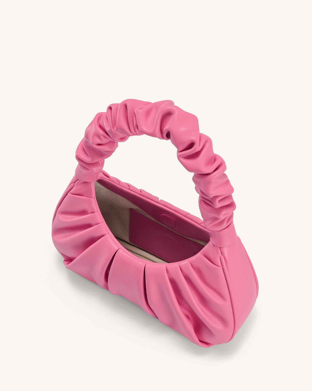 Ghabbi Ruched Hobo Handtas