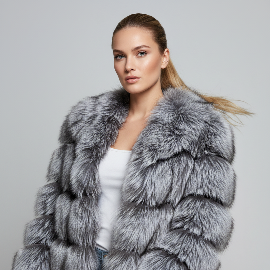 Donna Faux Fur Winterjas