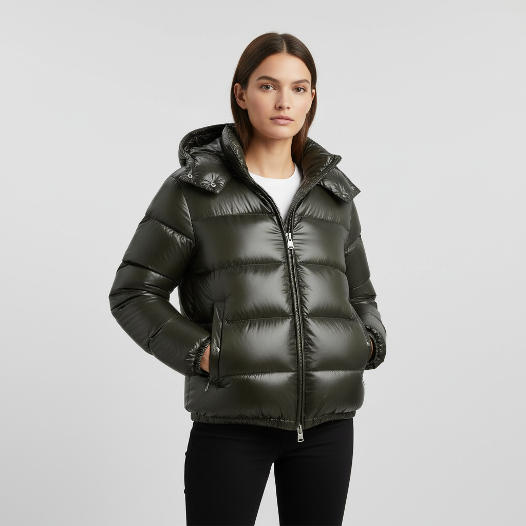 Ava Wetlook Puffer Winterjas