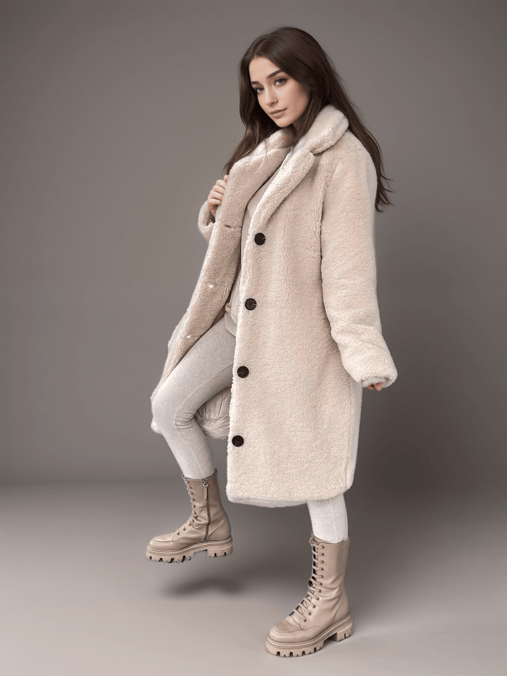 Teddy Faux Fur Winterjas