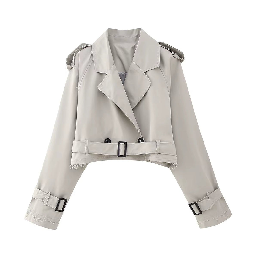 Zeya Trenchcoat cropped